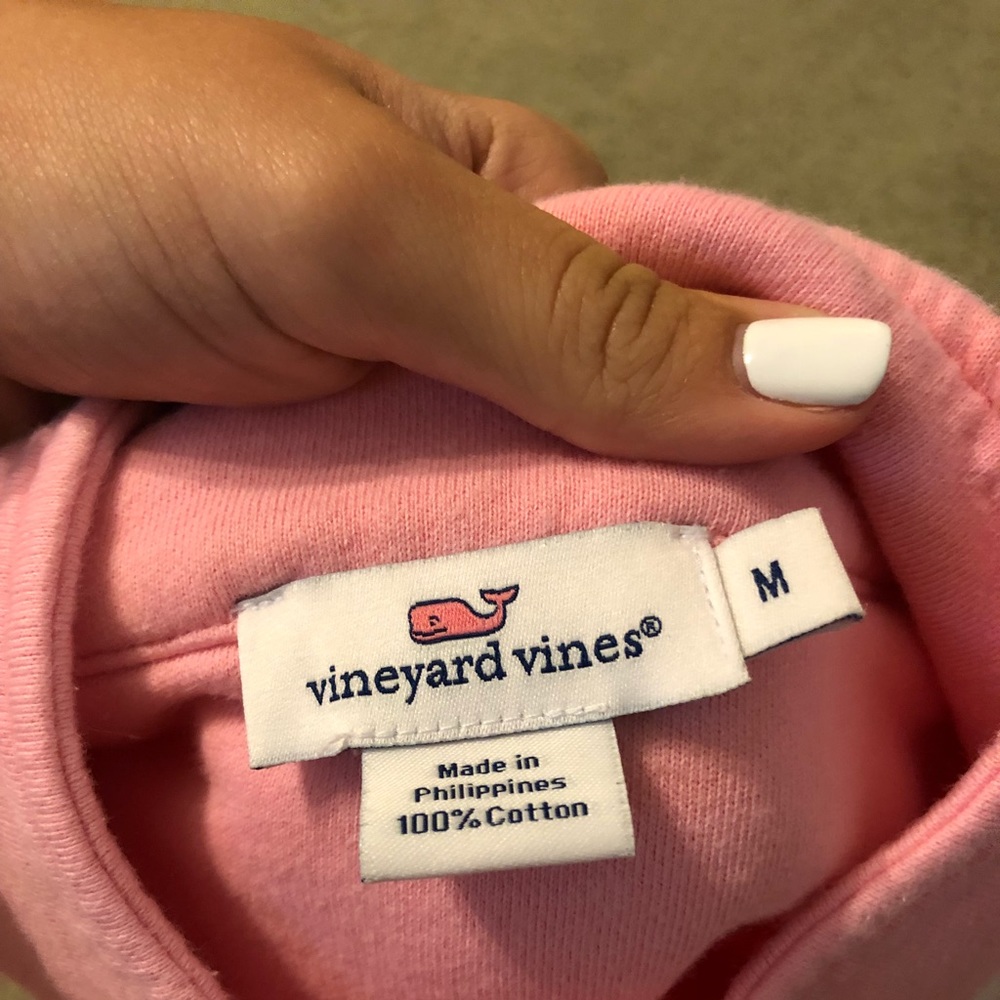 Vineyard Vines Shep Shirt 1/4 zip pullover